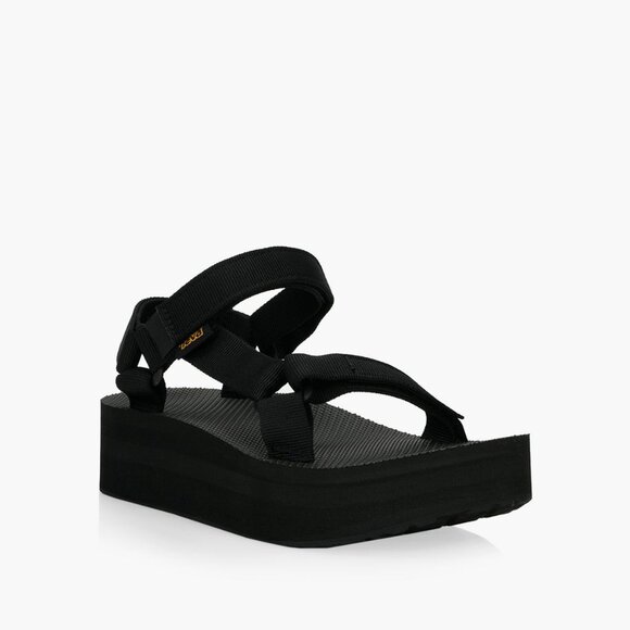 [NEW/BNIB] Teva Black Flatform Platform Universal Sandals - US 10 / EU 41 / UK 8 - Picture 2 of 12